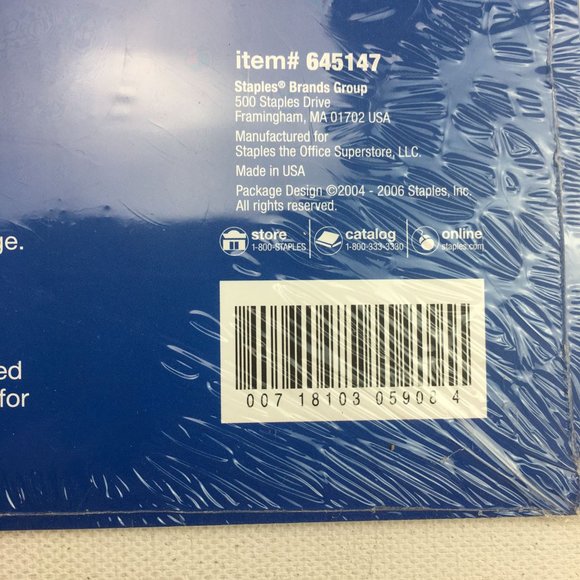 Staples Multiuse Paper Sample Pack 20 Sheets Letter Size 96 Bright 20 Lb Acid Fr - Picture 3 of 4